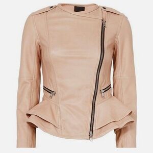 Marissa Webb leather moto jacket
